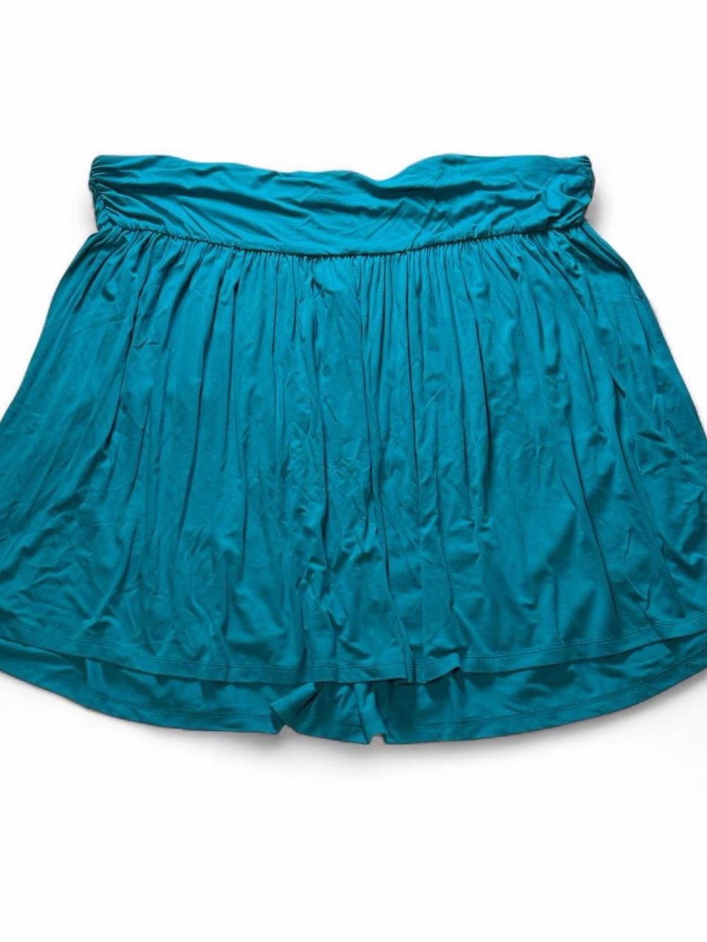 Lane Bryant Teal Circle Skater Skirt